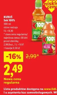 Kubuś Sok 100%