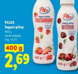 Pilos Jogurt pitny wiśnia