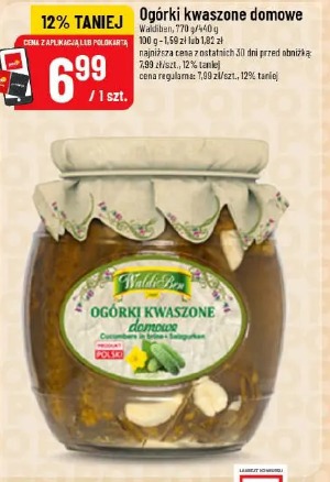 Ogórki kwaszone domowe Waldi Ben