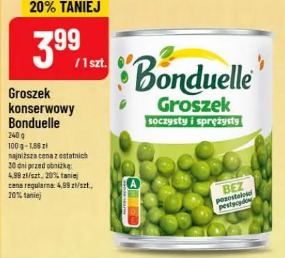 Groszek konserwowy Bonduelle