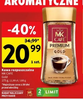 Kawa rozpuszczalna MK CAFE Gold
