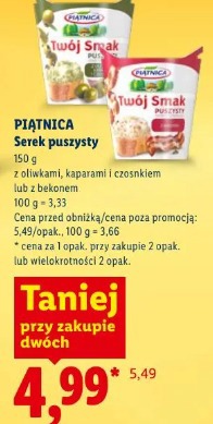 PIĄTNICA Serek puszysty