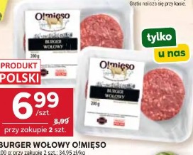 Burger wołowy O!Mięso