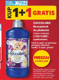 Coccolino Koncentrat do płukania różne rodzaje 1,702/1,828 l opakowanie