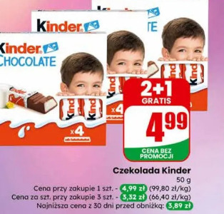 Czekolada Kinder Chocolate