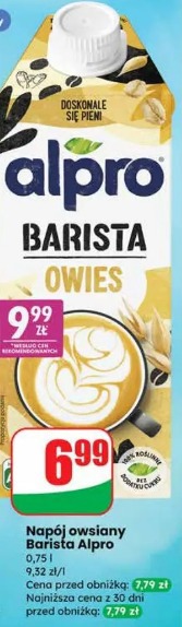 Napój owsiany Barista Alpro