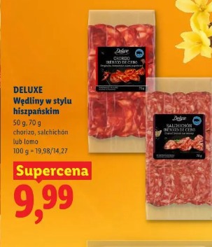 Deluxe Wędliny w stylu hiszpańskim