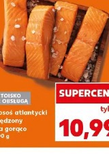 Łosoś atlantycki wędzony na gorąco