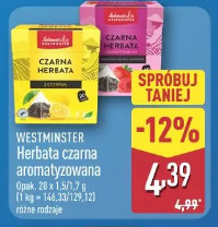 Westminster Herbata czarna aromatyzowana