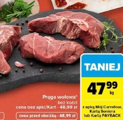 Pręga wołowa bez kości