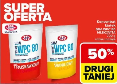 Koncentrat białek SBA WPC 80 Mlekovita
