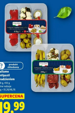 Italiamo Antipasti z nadzieniem
