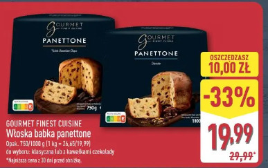 Gourmet Finest Cuisine Włoska babka panettone