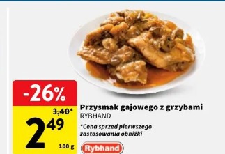 Przysmak gajowego z grzybami RYBHAND