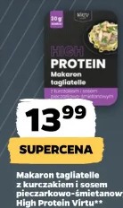 Makaron tagliatelle z kurczakiem i sosem pieczarkowo-śmietanowym High Protein Virtu