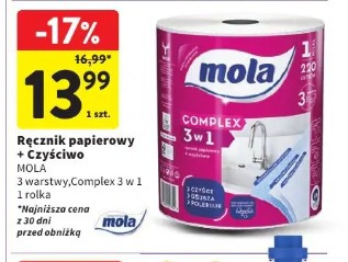 Ręcznik papierowy + czyściwo Mola