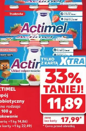 Actimel Napój probiotyczny różne rodzaje