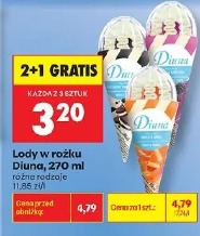 Lody w rożku Diuna