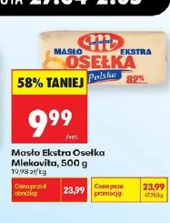 Masło Ekstra Osełka Mlekovita