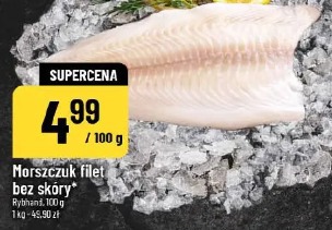 Morszczuk filet bez skóry Ryband