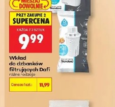Wkład do dzbanków filtrujących Dafi