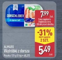 Almare Wątróbki z dorsza