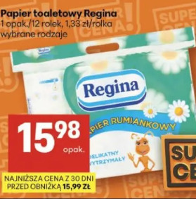 Papier toaletowy Regina