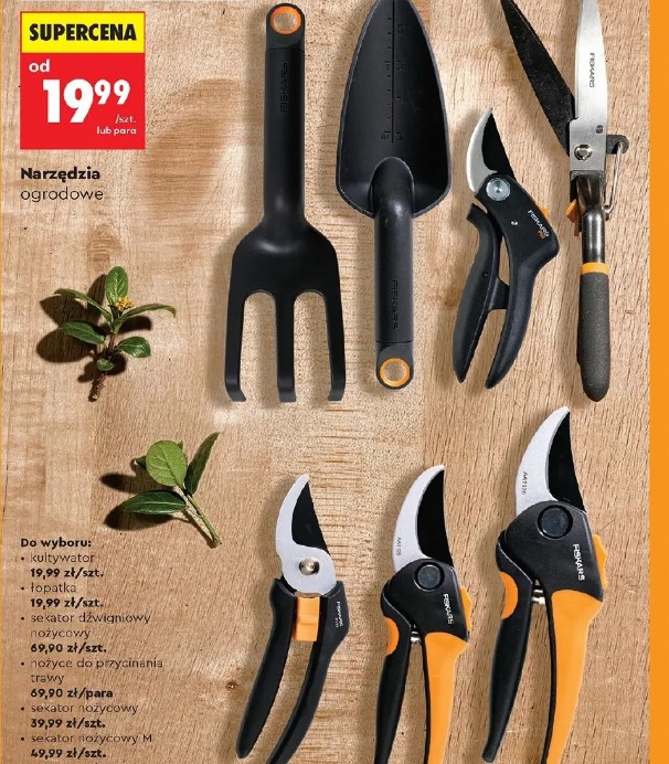 Narzędzia ogrodowe Fiskars