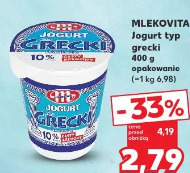 Mlekovita Jogurt typ grecki 10%