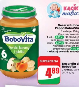 Deser dla dzieci BoboVita