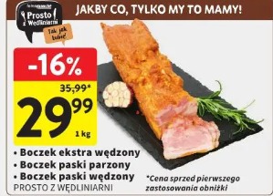 Boczek ekstra wędzony Prosto z Wędliniarni