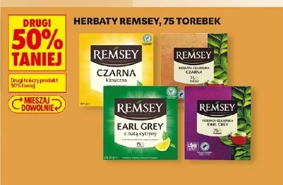 Herbaty Remsey, 75 torebek