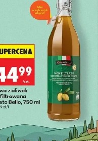 Oliwa z oliwek niefiltrowana Gusto Bello, 750 ml