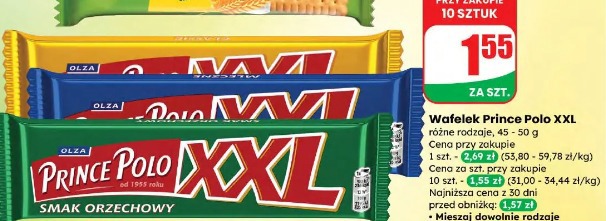 Wafelek Prince Polo XXL