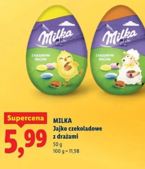 Milka Jajko czekoladowe z drażami