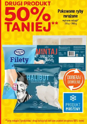 Pakowane ryby mrożone