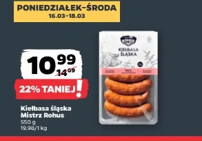 Kiełbasa śląska Mistrz Rohus