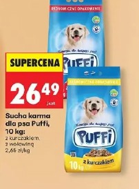 Sucha karma dla psa Puffi