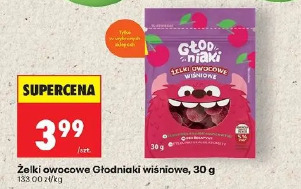Głodniaki żelki owocowe wiśniowe