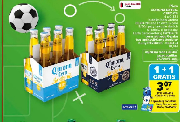 Corona Extra, Corona Cero piwo