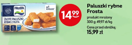 Paluszki rybne Frosta
