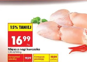 Mięso z nogi kurczaka