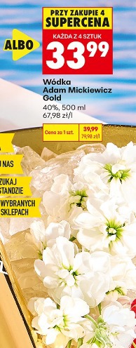 Wódka Adam Mickiewicz Gold