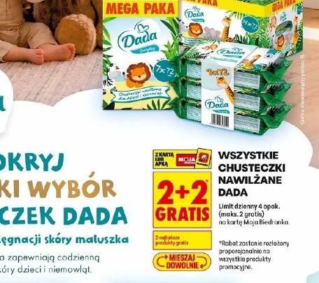 Wszystkie chusteczki nawilżane Dada