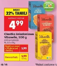 Ciastka śniadaniowe Vitarella