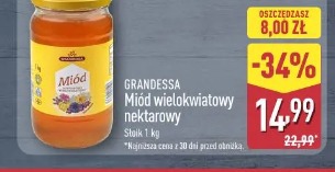 Grandessa Miód wielokwiatowy nektarowy