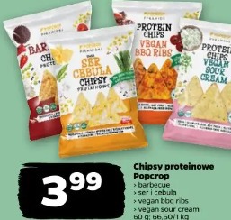 Chipsy proteinowe Popcrop