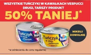 Wszystkie tuńczyki w kawałkach Vespucci
