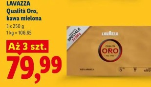 Lavazza Qualità Oro, kawa mielona