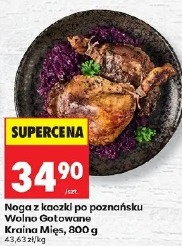 Noga z kaczki po poznańsku Wolno Gotowane Kraina Mięs